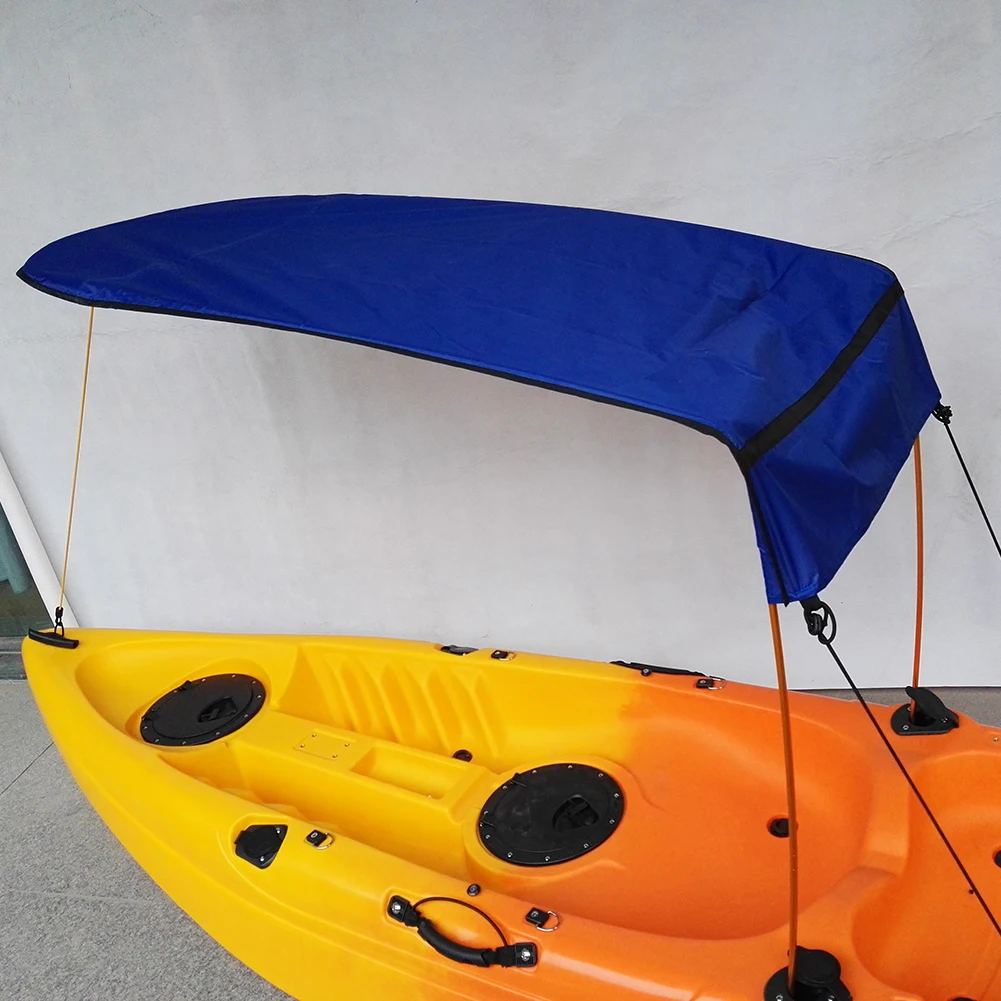 

Awning Kayak Cover Boat Shed Cloth Canoe Set Sun Shade Canopy Collapsible Protection Tarpaulin Rubber Boat Accessories