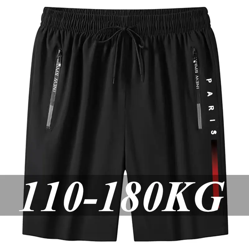 Männer Plus Größe Casual Shorts 6XL 7XL Große Größe Gym Shorts Männer Stretchy Sommer Strand Kurze Hosen Schnell Trocknend Atmungsaktiv Männliche kleidung