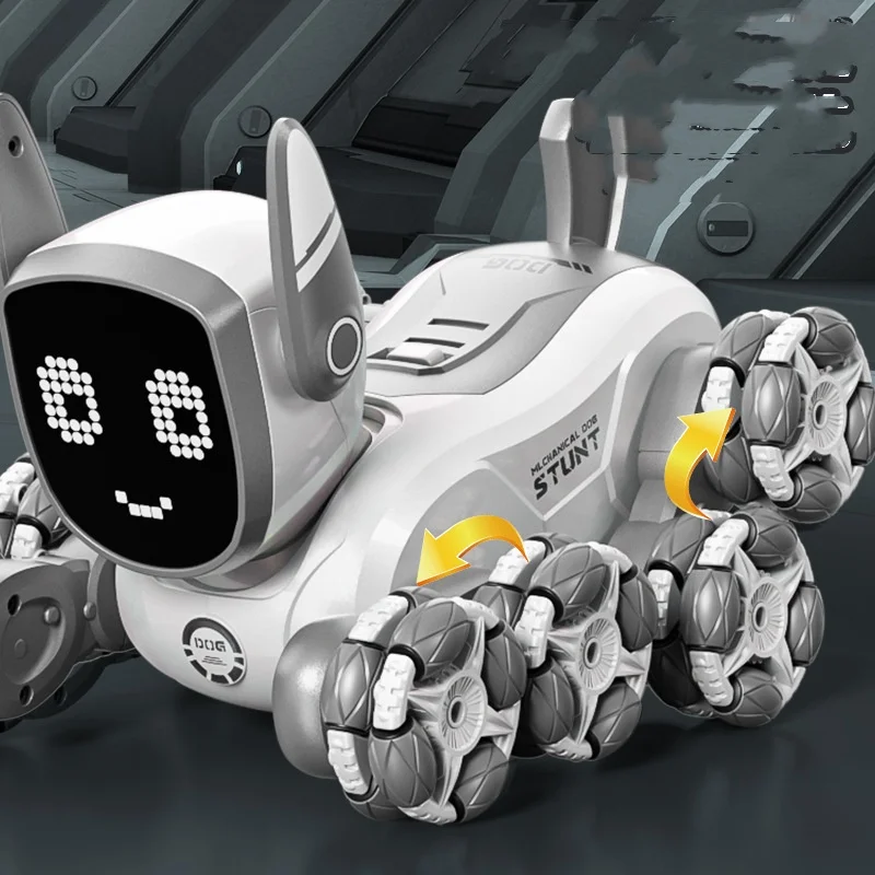 8 wheel drive RC Robot  Dog boys girls creative toys 5