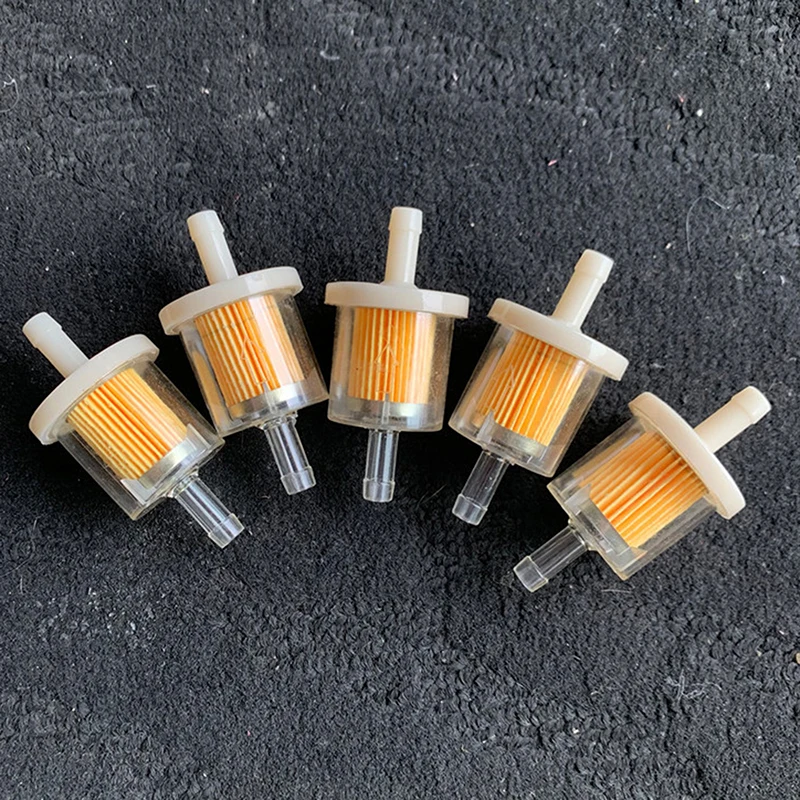1PC Scooter Motorcycle Moped Scooter Dirt DIY Accessories Universal 8mm Hose Motorcycle Petrol Gas Fuel Gasoline Oil Filter motorcycle fuel filter