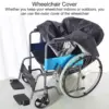 Wheelchair Cover Sun  Dustproof Elastic Shrinkage Bottom Mobility Scooter Dust Cover Adjustable for Mobility Scooter 3