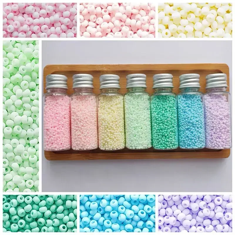 20g 2mm/Tube Japan YUXING miyuki 11/0 Wear Resistant Opaque Round Spacer Beads For DIY Jewelry Making Sewing Material