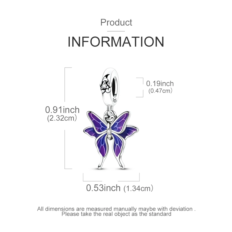 Neue 925 Sterling Silber Charms Perlen Fisch Bär Apfel Ente Anhänger Passend für Original Armband Halskette für Frauen DIY Schmuck Geschenk – Detail 21