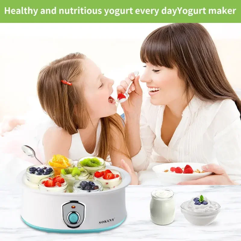 2304Automatic Convenient Seperate 8 Cups Yogurt Maker Machine