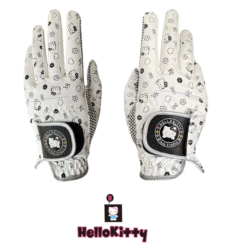 The new KT cat lady hands, golf gloves, palm non-slip particles silicone, fashion wear-resistant 5