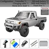 RC Crawler 4x4 Car  MN82S 2.4G Climbing Buggy Professional with LED Light Full Scale Remote Control Cars Toys for Boys Gift 2