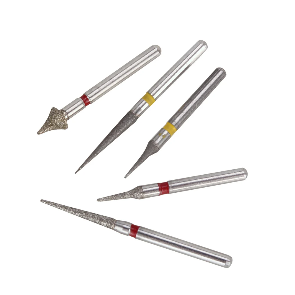 AZDENT Dental Diamond Burs Kieferorthopädisches interproximales Emaille-Reduktionsset Schneiden Schleifen Polieren für Hochgeschwindigkeits-Handstück – Detail 7