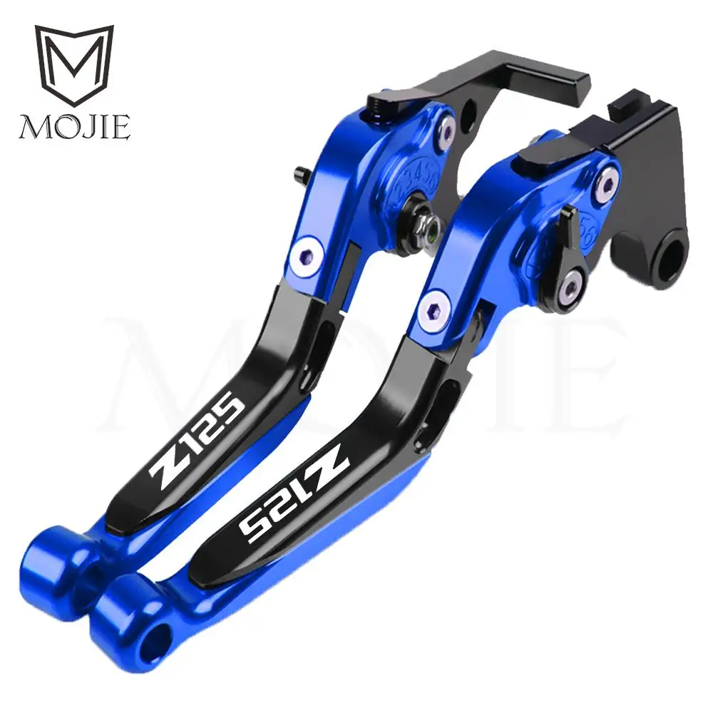 MotorcycleFoldableAdjustableExtendableBrakeClutchLeverHandleForKawasakiNINJAZ125Z
