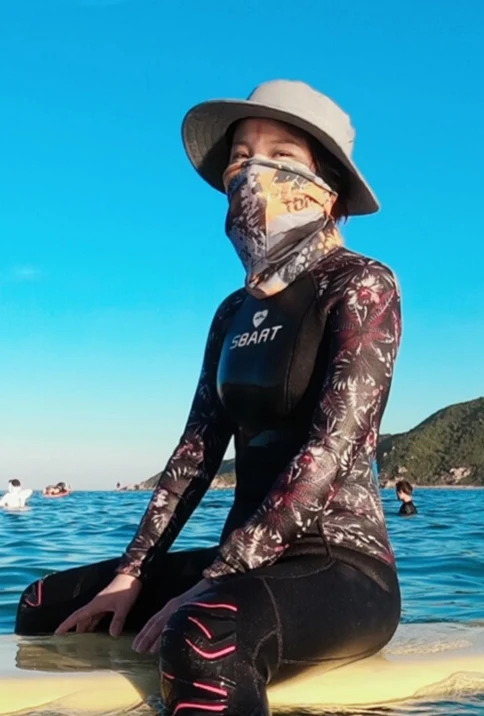Surfing hat sun protection quick drying waterproof and UV resistant hat