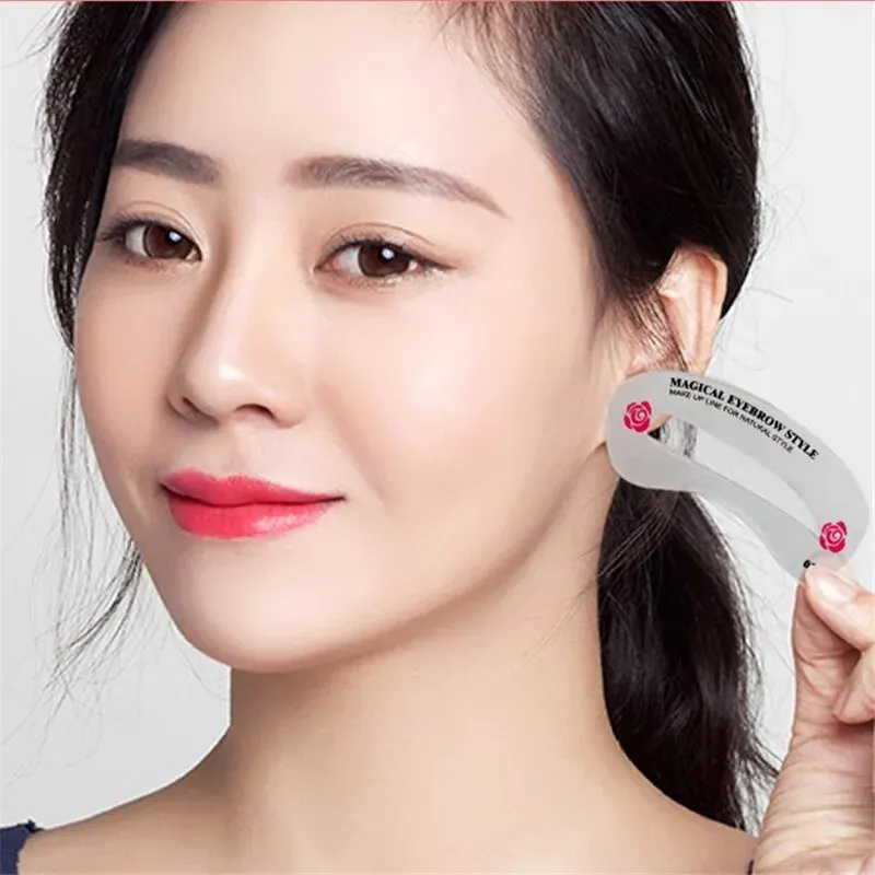 Eyebrow Shaver Novice Eyebrow Shaver 24 Sets of Eyebrow Card Accessory Make-up Tool Shape Template