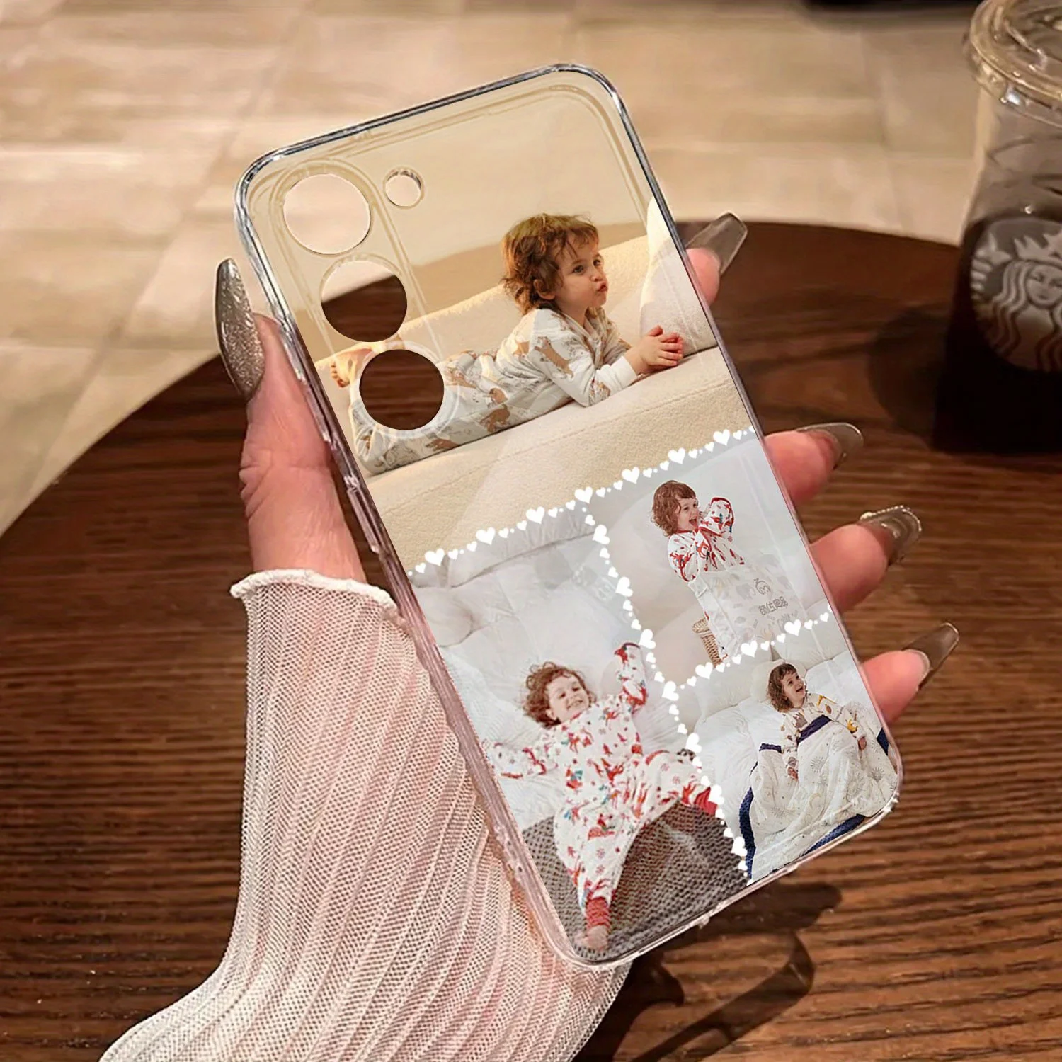 Personalized TPU Phone Case with Custom Photo Design