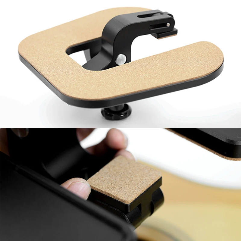 Guitar fret buck hammering frets acoustic electric musical instruments Support for safe fretting adjustable clamp tool