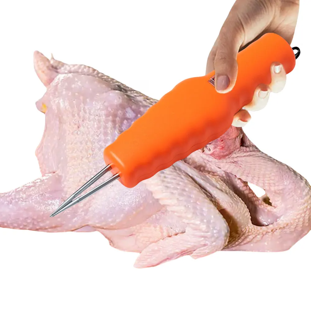 Electric Chicken Plucker Machine Automatic Chicken Hair Removal Portable Poultry Feather Plucker Multi-Function for Bird Turkey