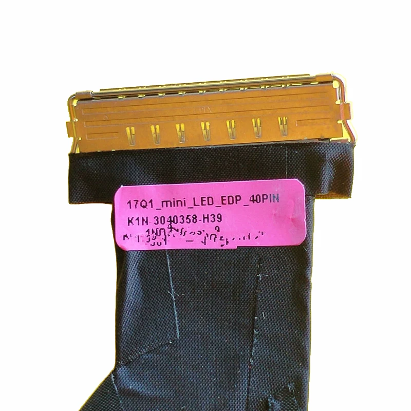 New Original Laptop LCD Cable Screen Line For MSI GT77 MS-17Q1 40PIN K1N-3040358-H39 K1N-3040341-H39