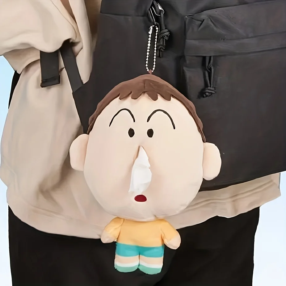 Funny Stupid Snail Cartoon Drawing Paper Plush Pendant Creative Paper Towel Box Plush Bag Pendant Children's Birthday Gift 6