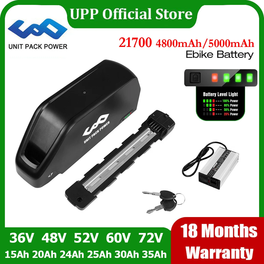 Unit Pack Power Bateria Bicicleta Electrica 48v 1500w Bateria