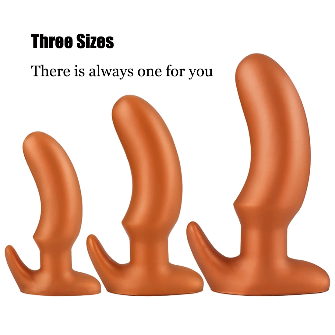 Plug Anal Grande Líquido de Silicone Super Macio Buttplug Anal Dilator