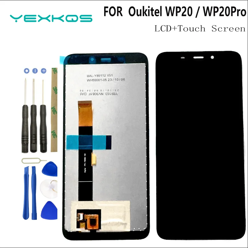 Écran Tactile LCD De Remplacement Pour Oukitel G2 / WP32 Pro | Vitre + écran | Kit D'outils Inclus | Noir - 12