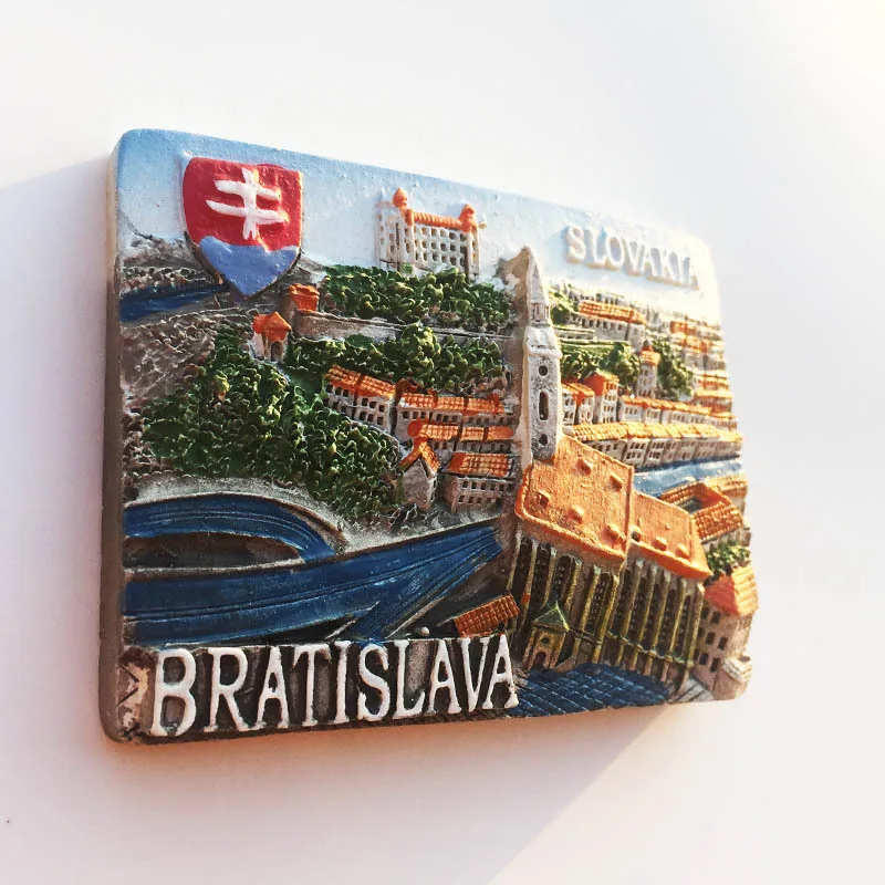 magnetic fridge magnets magnetic sticker magnetic fridge stickers refrigerator decor Slovakia Travelling Fridge Stickers Creative Travelling Souvenirs Resin Fridge Magnets Blackboard Magnetic Stickers Home Decor