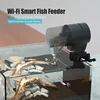 ilonda new wi fi automatic fish feeder 2nd generation feed dispenser long range remote control with timer countdown feeding