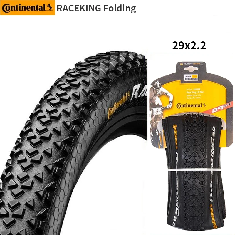 CONTINENTAL RACE KING MTB Bicycle Folding Tire Tubeless Ready 26