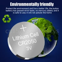 2-20PCS CR2050 CR 2050 320mAh 3V Lithium Battery For Toy 6