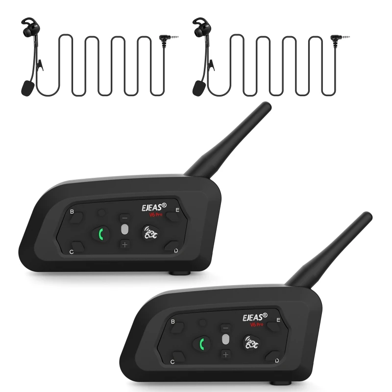 

Long Distance Motorbike Intercom Professional Referee Intercom ABS for Outdoor