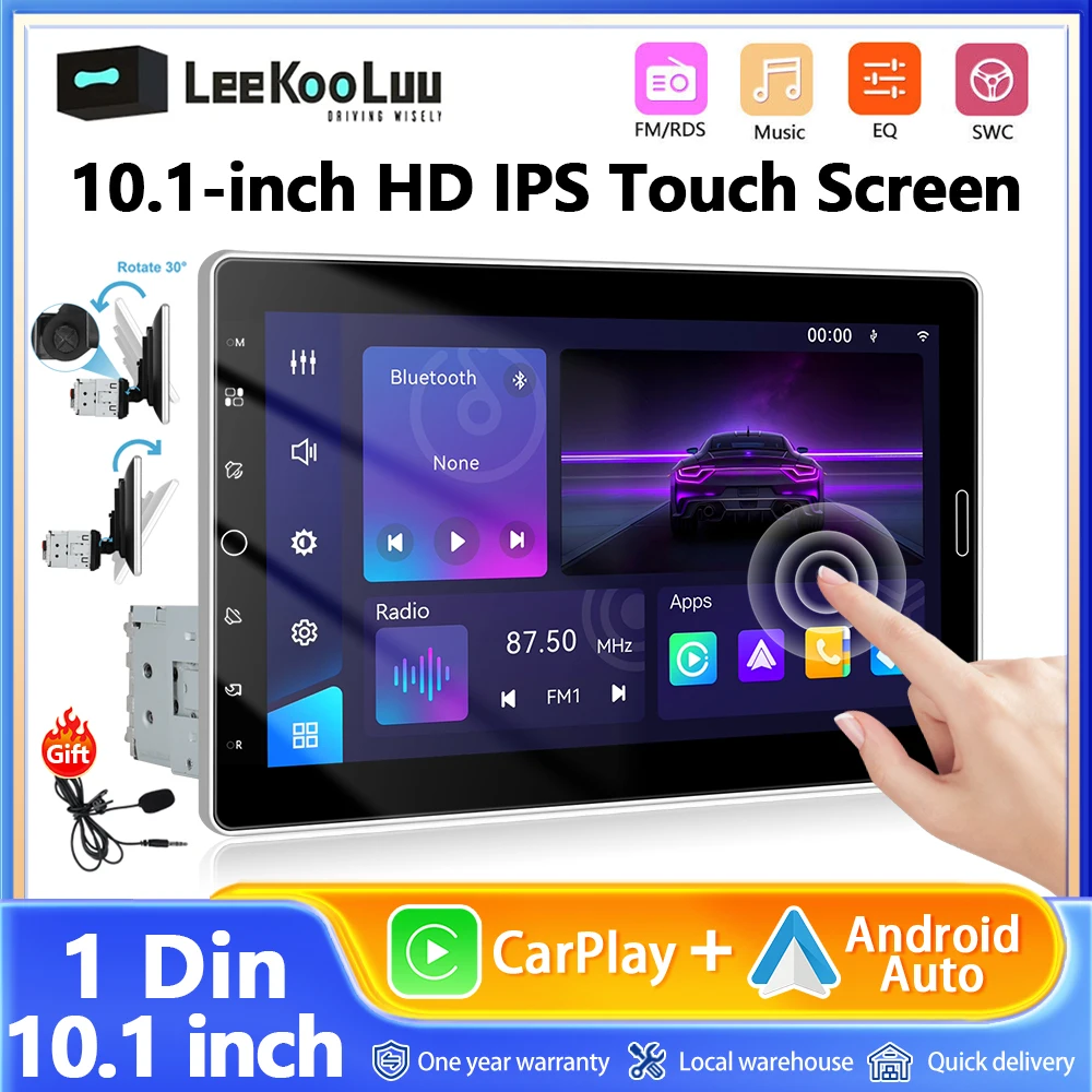 1 Din autoradio HD Autoradio Multimedia MP5-speler IPS Touchscreen Autoradio Stereo FM-radio's kopen vanaf een prijs van 30