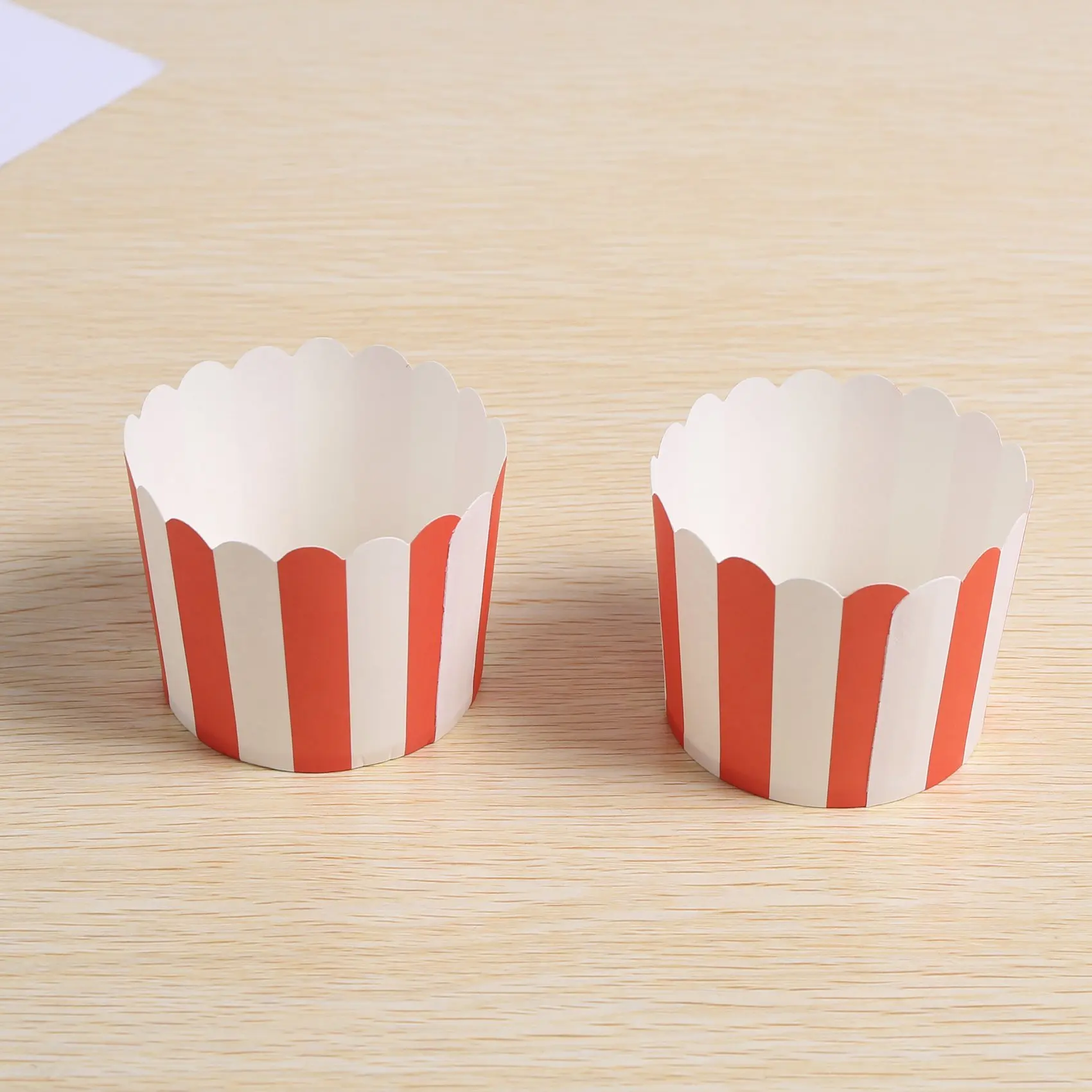 Silicone Baking Pans Cupcake Wrapper Paper 50X