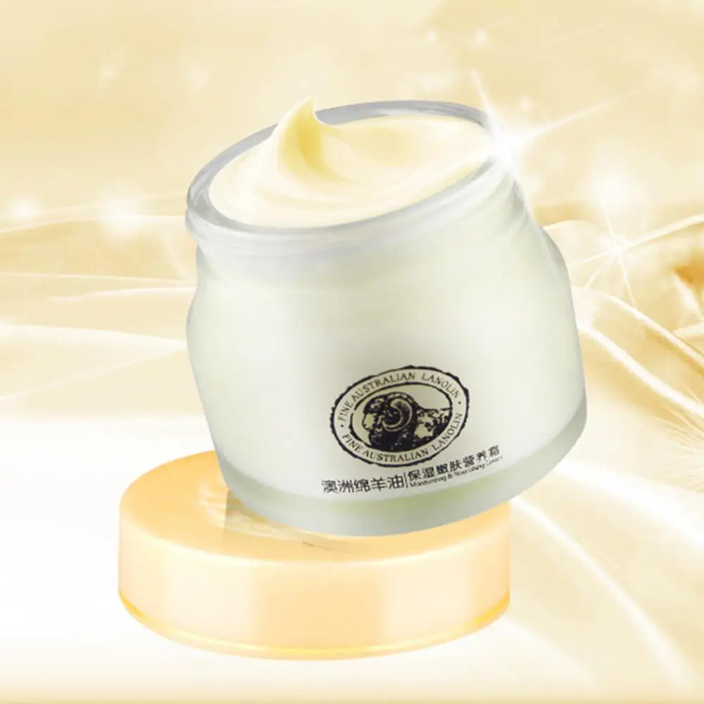 Laikou New Cream Sheep Placenta Cream Contains Hyaluron Acid Aloe Vera Curacao Skin Care Australian Lanolin Oil 90g