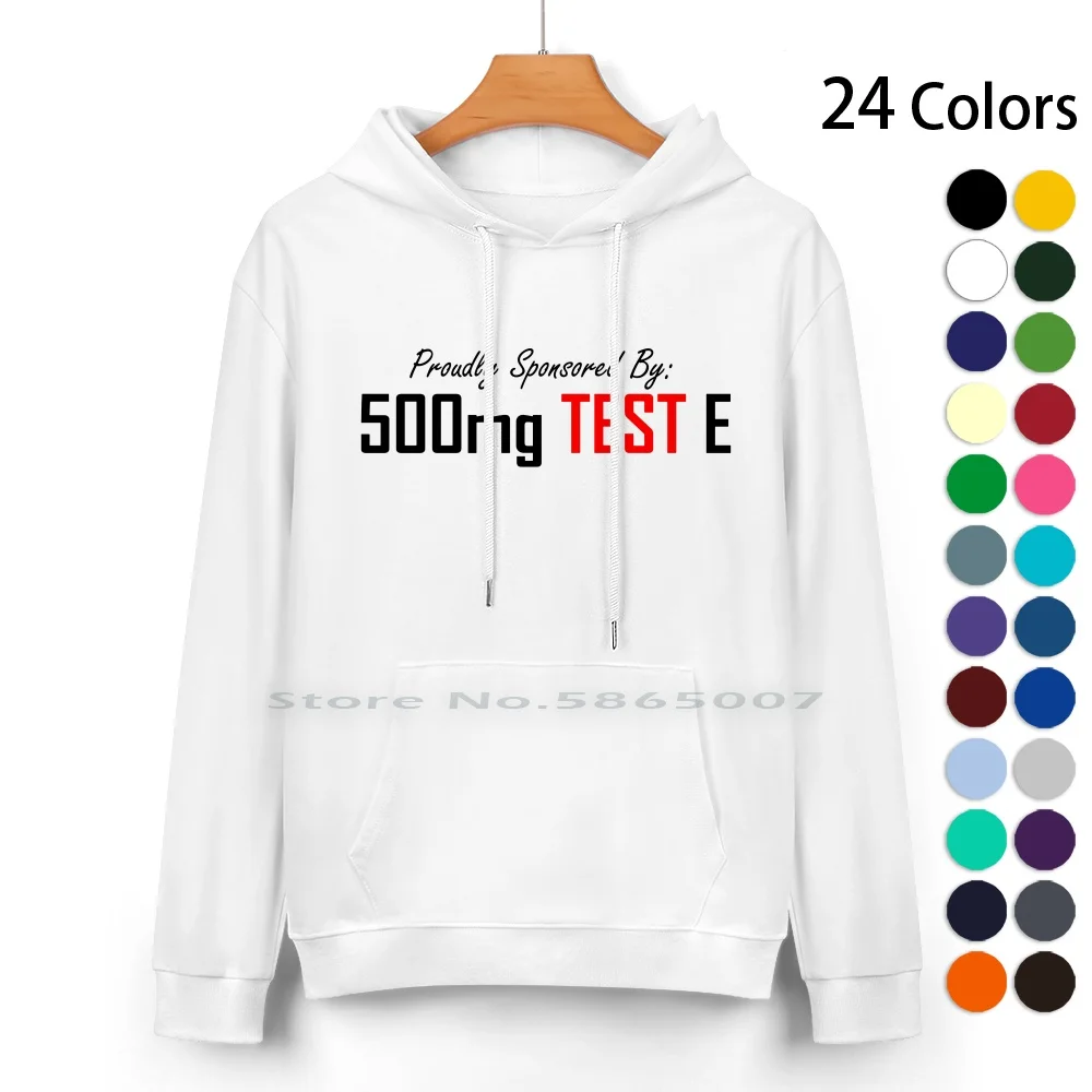 500Mg Test E Felpa Con Cappuccio In Puro Cotone Maglione 24 Colori Trt Trt Hrt Sabbiatura E Crociera Falso Naty Naty O Non Peds Sarms