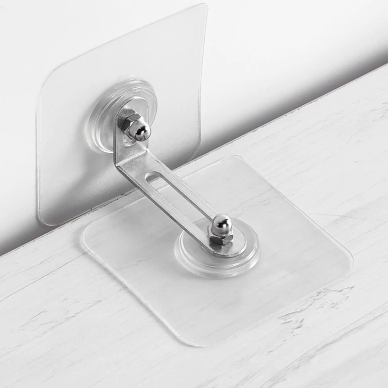 Furniture wall anchors 4Pcs Furniture anchors anti-tip furniture straps adjustable anti-fall buckle cabinet anchors wall J16 22