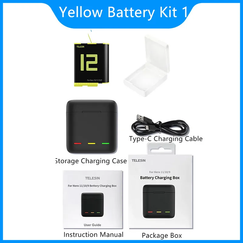 Yellow Battery Kit 1