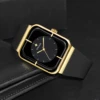 WWOOR  Men's Watches Top Brand Luxury Watch For Men Gold Fashion Stainless Steel Waterproof Quartz Wristwatch  Relogio Masculino 3