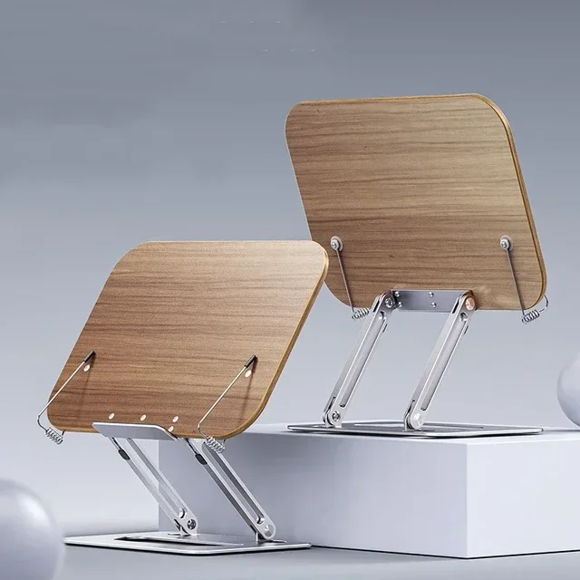 책과 노트북 사용자를 위한 편안하고 다기능적 독서 스탠드