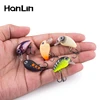 Hanlin 5pcs/Suit 2.8cm 2g Mini Wobblers Slow Sinking Crankbait Fishing Lure Artificial Bait Hard Plastic Wobbler For Bass Tackle 1
