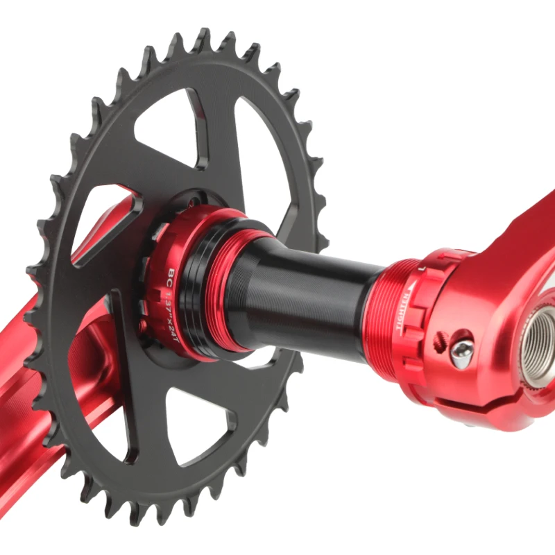 Bicycle Bottom Bracket HASSNS BB52 Hollowtech BB51 BB68 73 for Mountain Bike