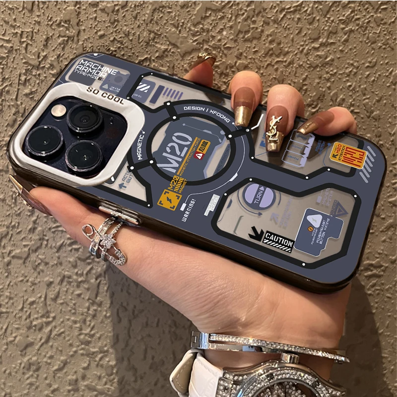 Luxury Circuit Label Design Phone Case