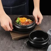 Casserole de cuisine coréenne, pot en pierre de riz mélangé, Casserole de cuisine coréenne, Casserole de riz en pot à haute température, Casseroles britware pour la cuisson de la soupe 1
