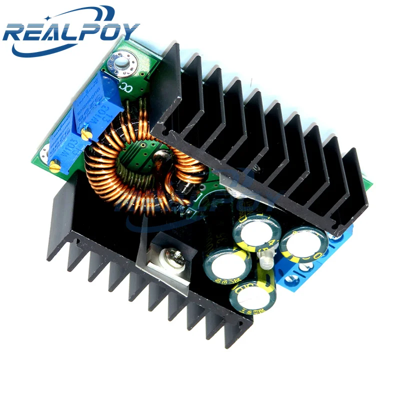 300W XL4016 DC-DC Max 9A Step Down Buck Converter 5-40V To 1.2-35V Adjustable Power Supply Module LED Driver 3