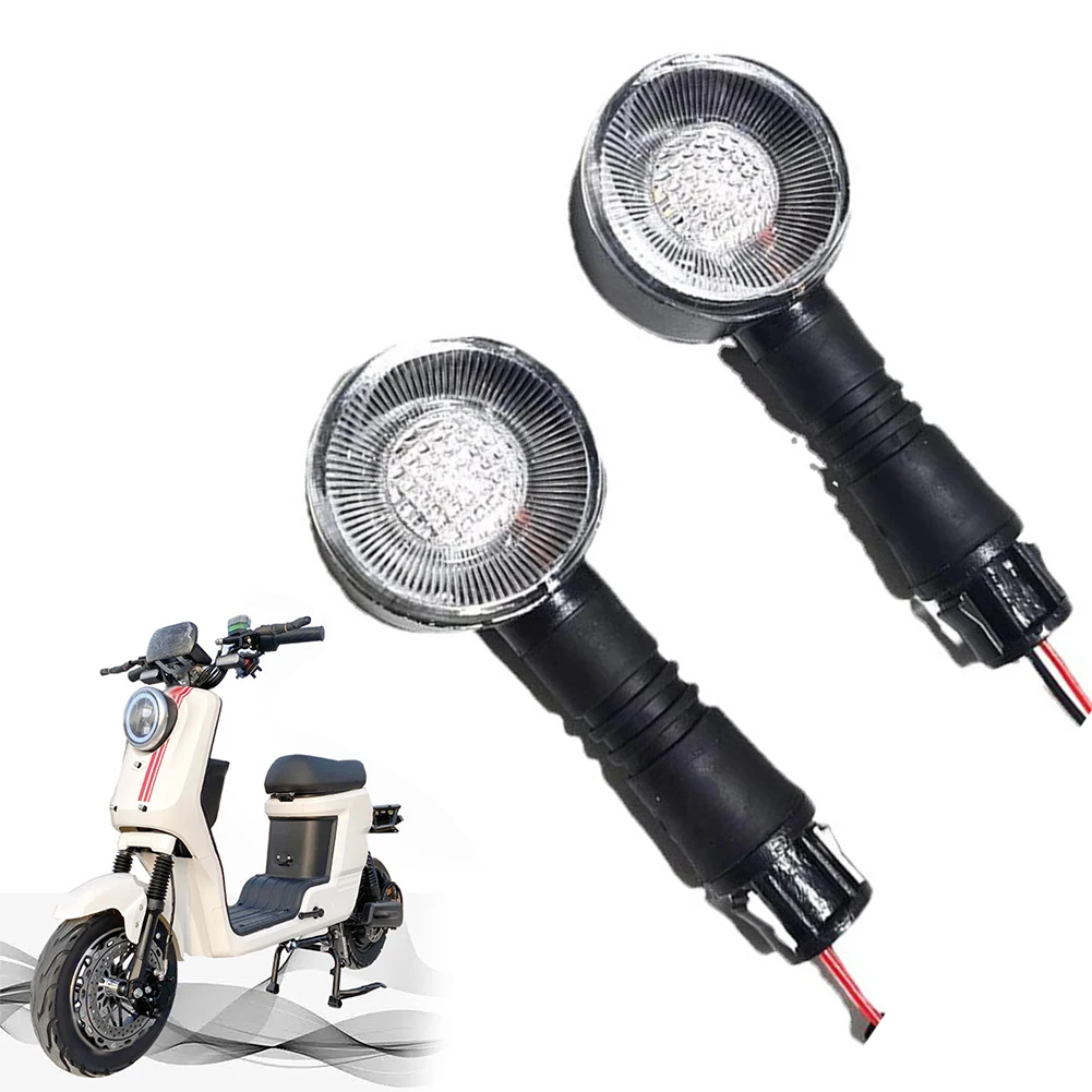 

1 Pair Ebike Light LED Two-color Light Guide Indicator Light Electric Bicycle 36V-72V Taillight Turn Signal Rear Rack Tail Light
