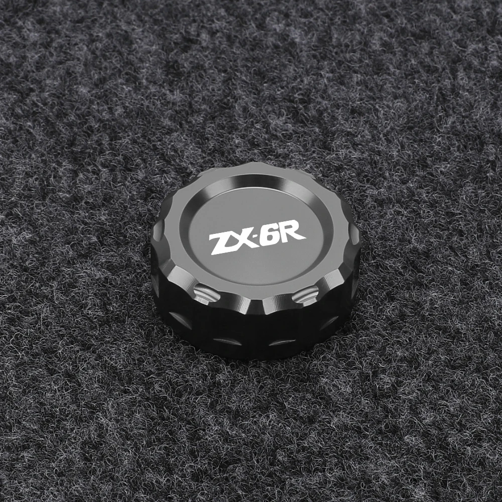 Enhanced Aluminum Rear Brake Fluid Reservoir Cover Cap