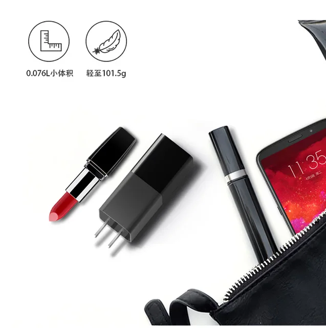 Lenovo Thinkplus 100W GaN Adaptateur secteur pour rouge à lèvres  USB-C/Type-C Chargeur rapide