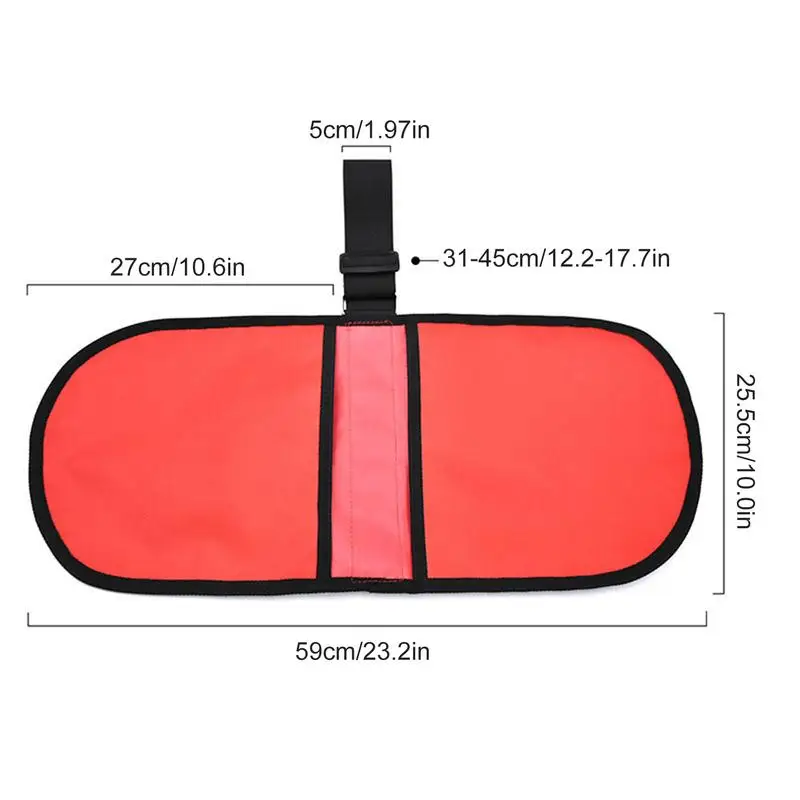Shot Put Bag Adjustable Shot Put Ball Bag Solid Discus Carrying Case Oxford Cloth Portable Storage For Athletes