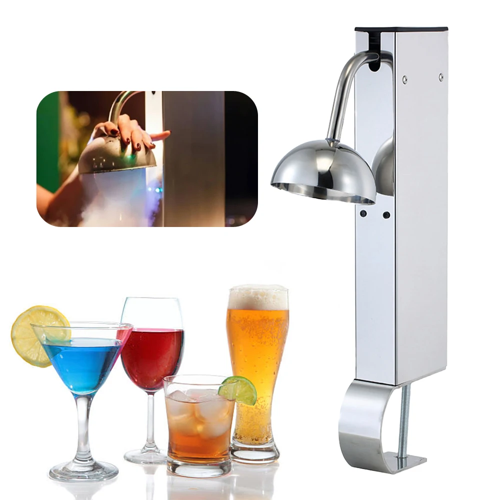 ITOP CO2 Glass Chiller Instant Glass Cup Froster Bar Banquet Hotel Kitchen Equipment Glass Froster Cooler for Beer Wine Whiskey t shirts tees halloween pumpkin wine glass bleached v neck t shirt tee in orange size l m