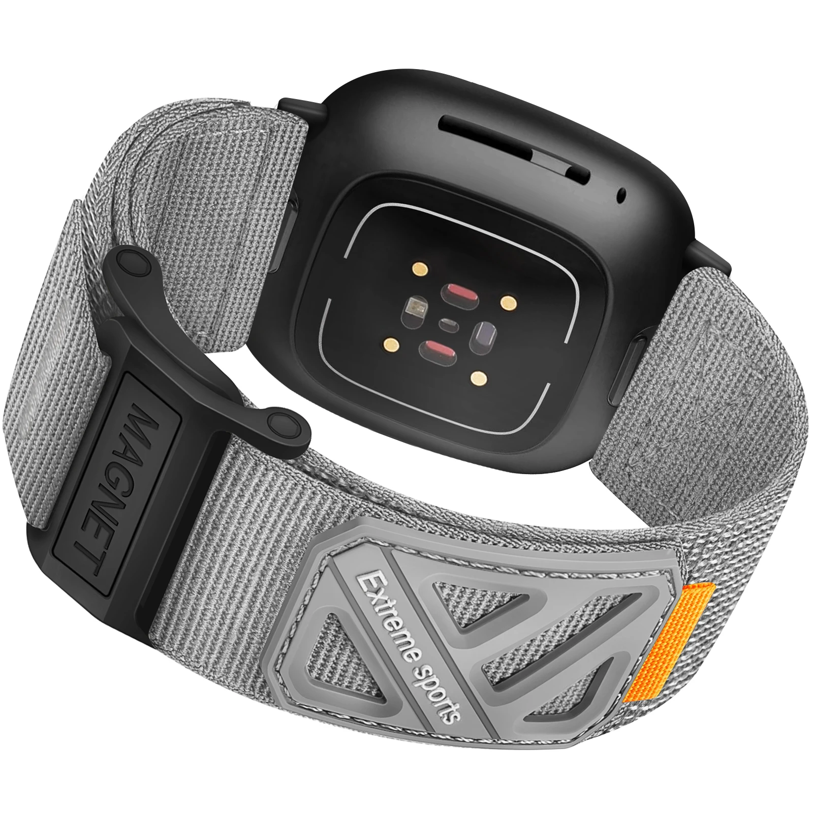 Men's Woven Nylon Magnetic Buckle Band in Nylon Strap Material