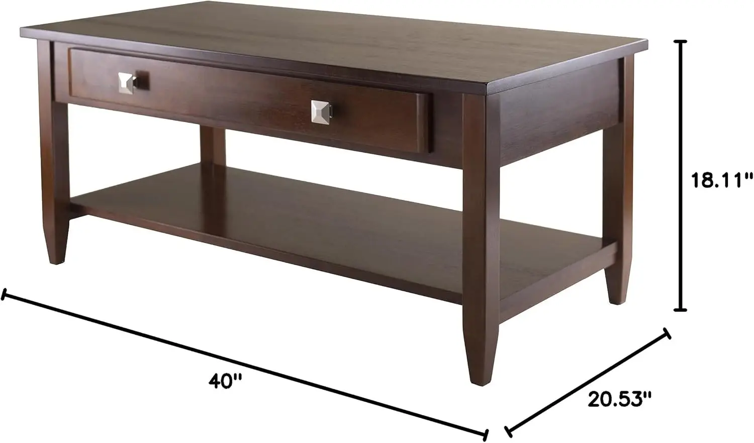 Richmond Occasional Table, Antique Walnut 3