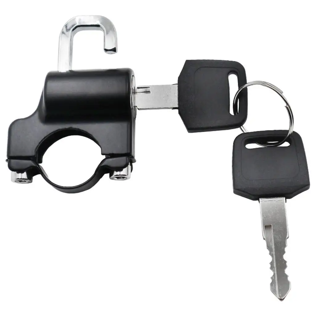 Motorcycle Helmet Lock Alarms Motorbike Helmet Lock Kit for Motorcycle