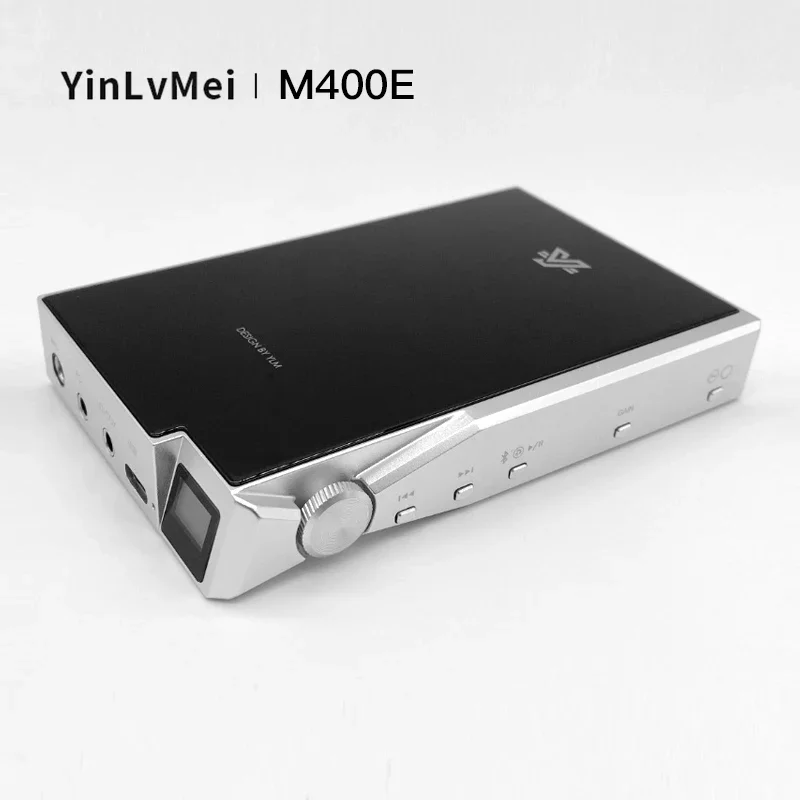 YinLvMei M400E ESS9038pro DAC advanced Decoding headphone amplifier Bluetooth LDAC USB sound card 4.4 Full Balance output DSD512