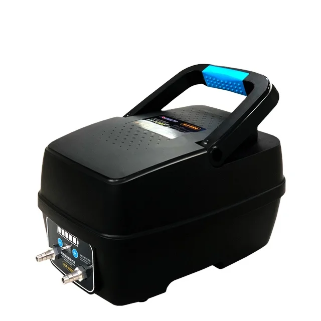 

HLP-8000 Resun AC/DC Oxygen Electric Portable Air Pump Fish Aquarium Air Compressor Adjustable Air Flow Oxygen Pump